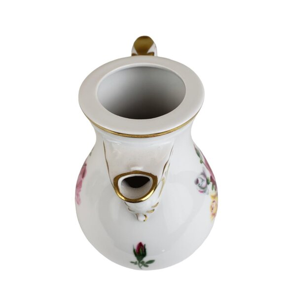 11 Piece Vintage Tea Coffee Set Bavaria, Excellent Vintage Condition Gold Trim - Picture 11 of 14